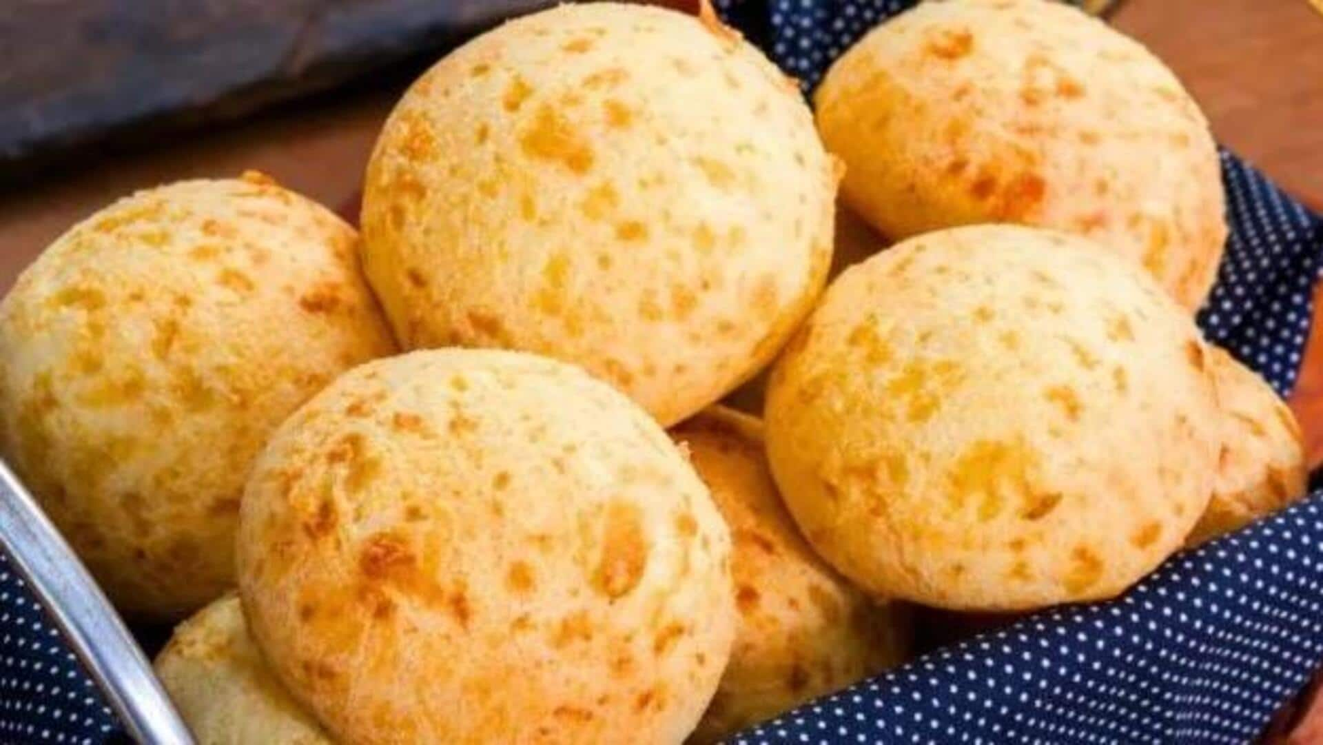 Pão De Queijo Vegetariano Com Um Toque Especial