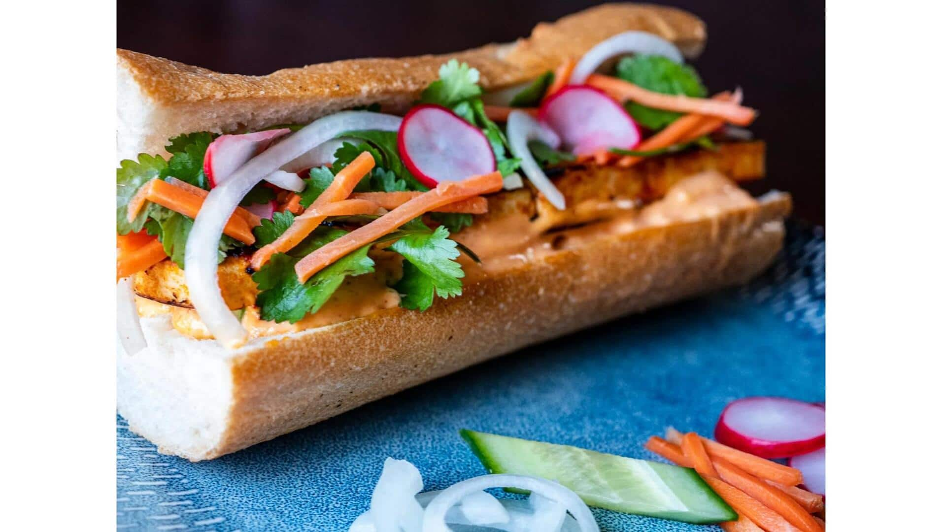 Bánh Mì Vegetariano Inspirado No Vietnã: Guia De Preparação