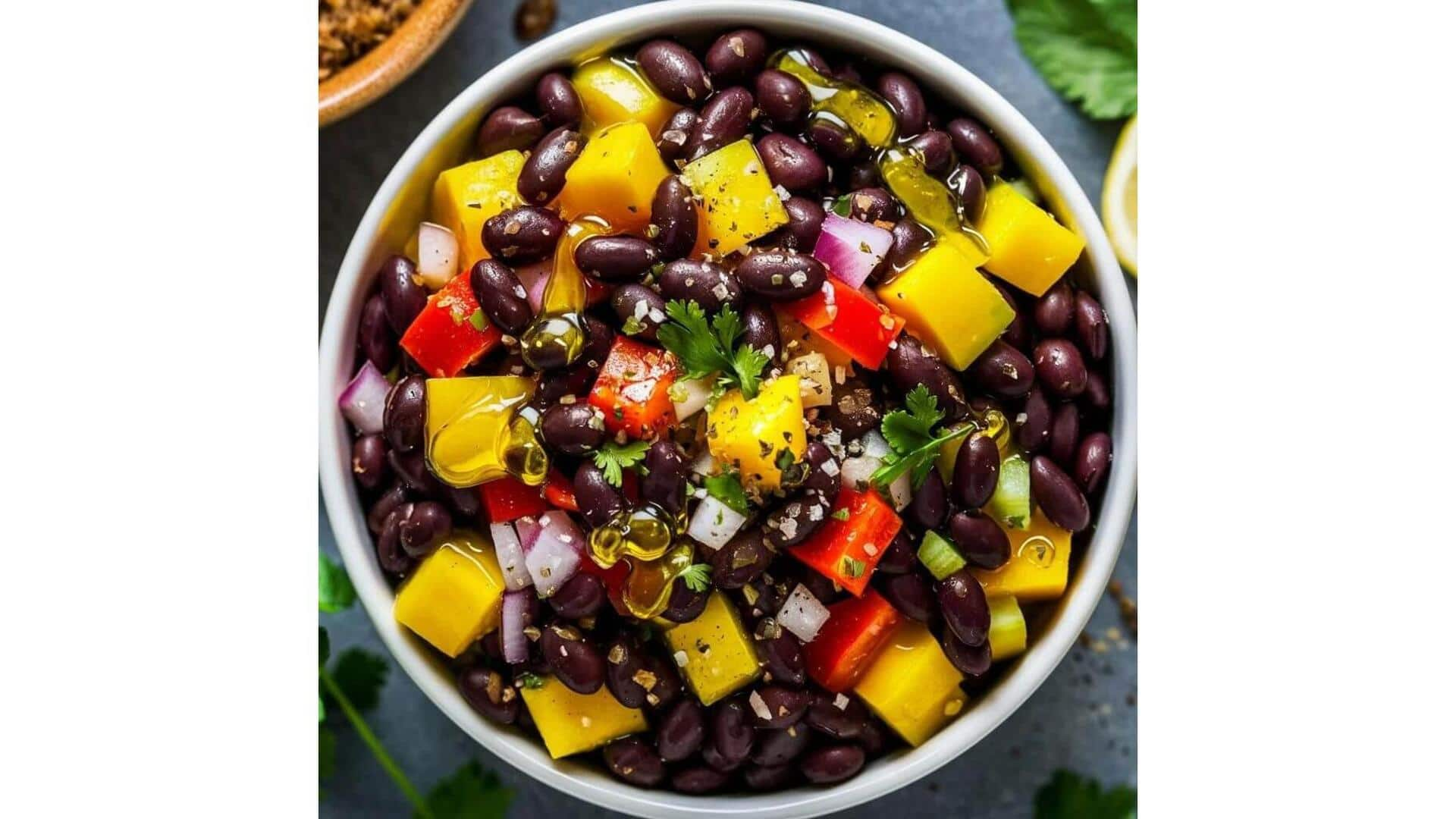 Salada Brasileira De Mamão E Feijão Preto: Guia De Preparo