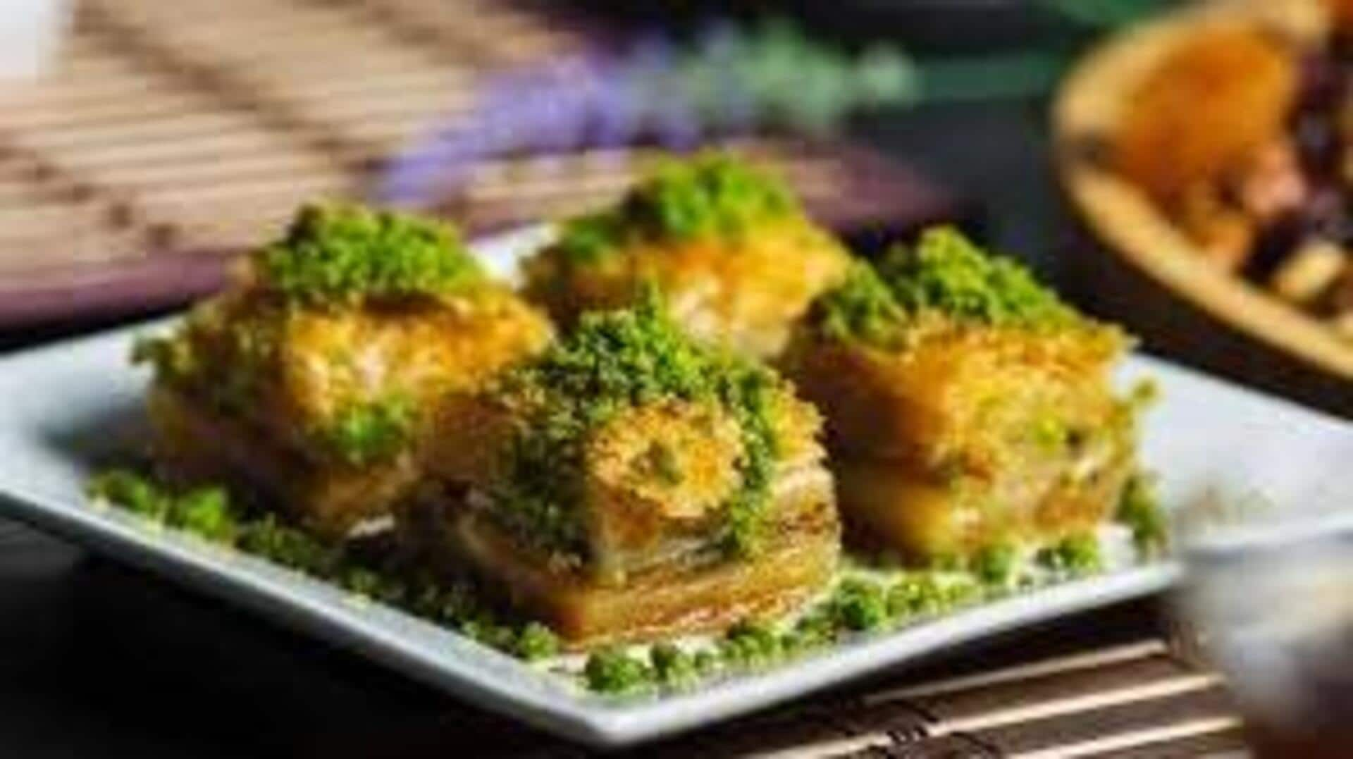 Baklava Vegano Inspirado No Mediterrâneo: Guia De Preparação