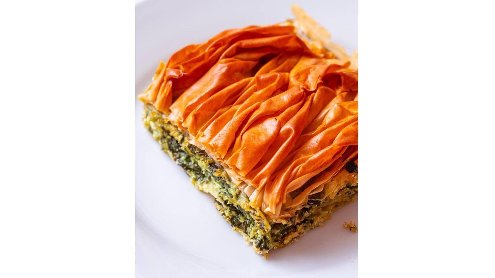 Spanakopita Grega Com Feta Vegano: Guia De Preparação