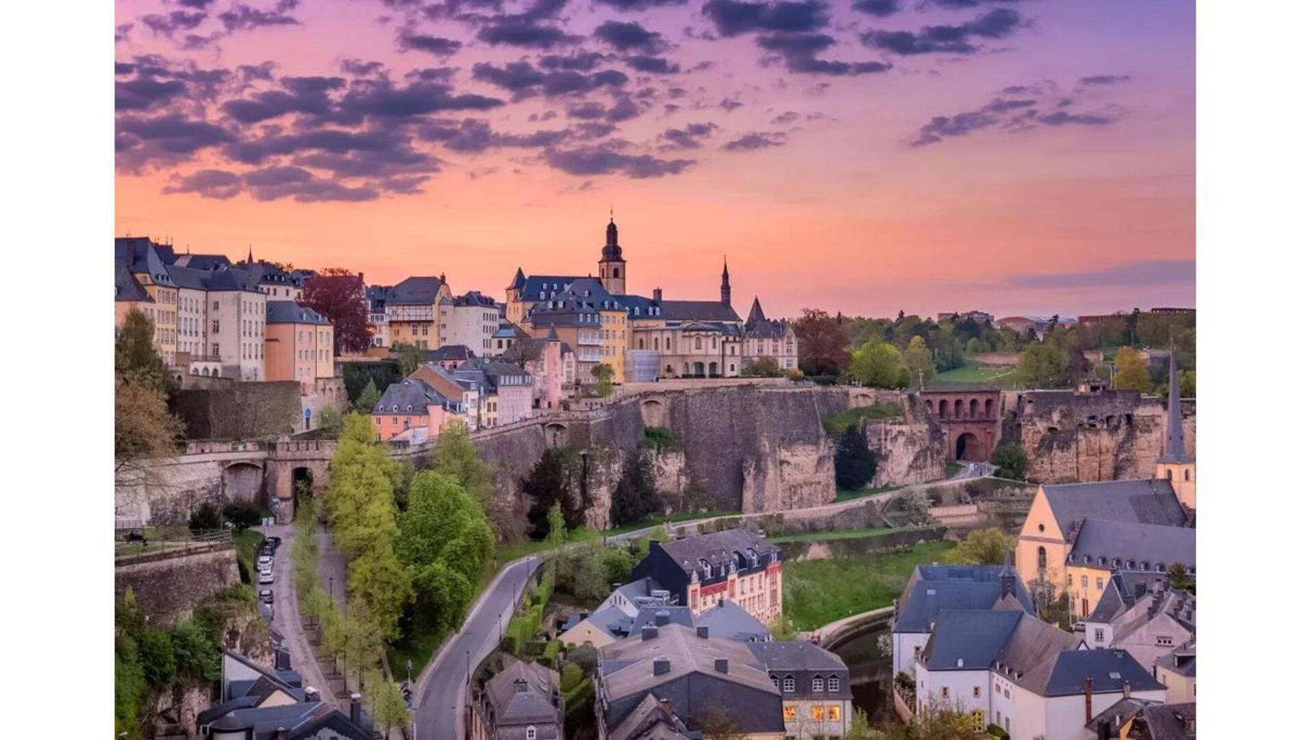 Descubra O Encanto De Luxemburgo, Cidade Do Luxemburgo