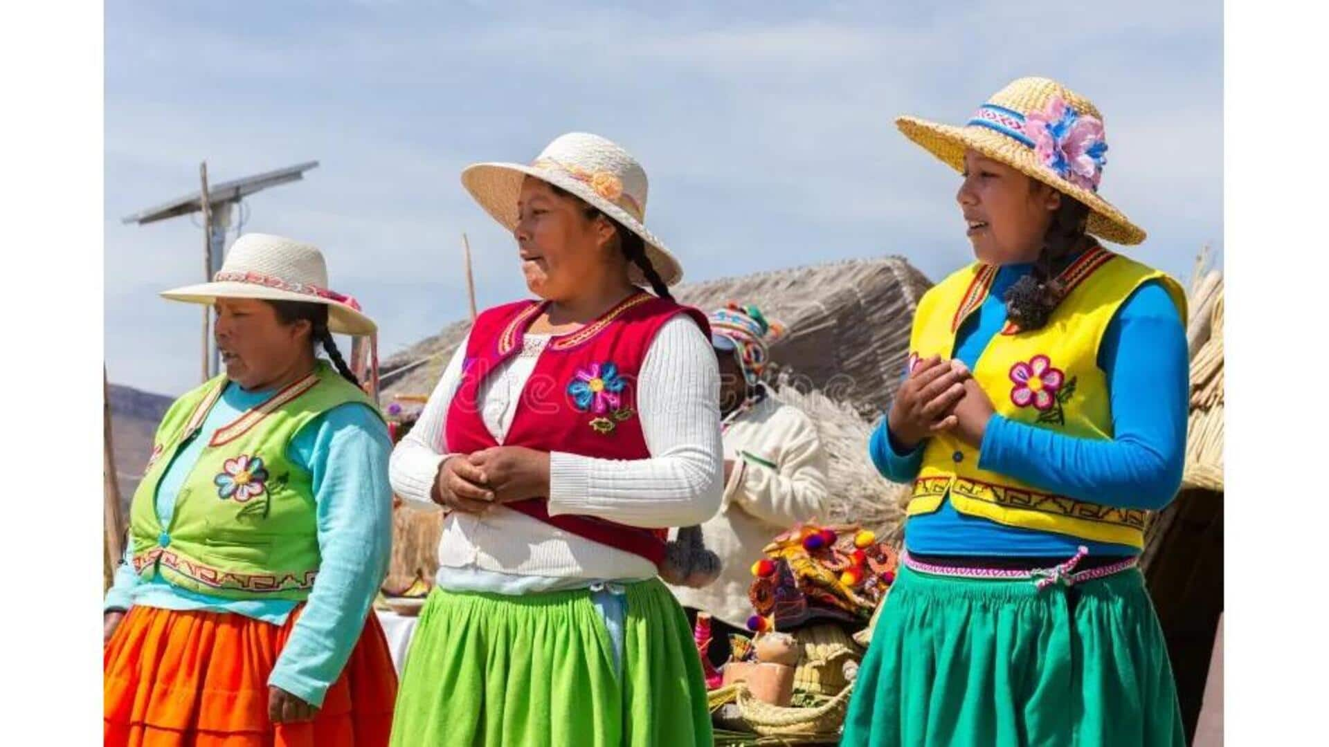 Trajes Tradicionais Do Povo Uros