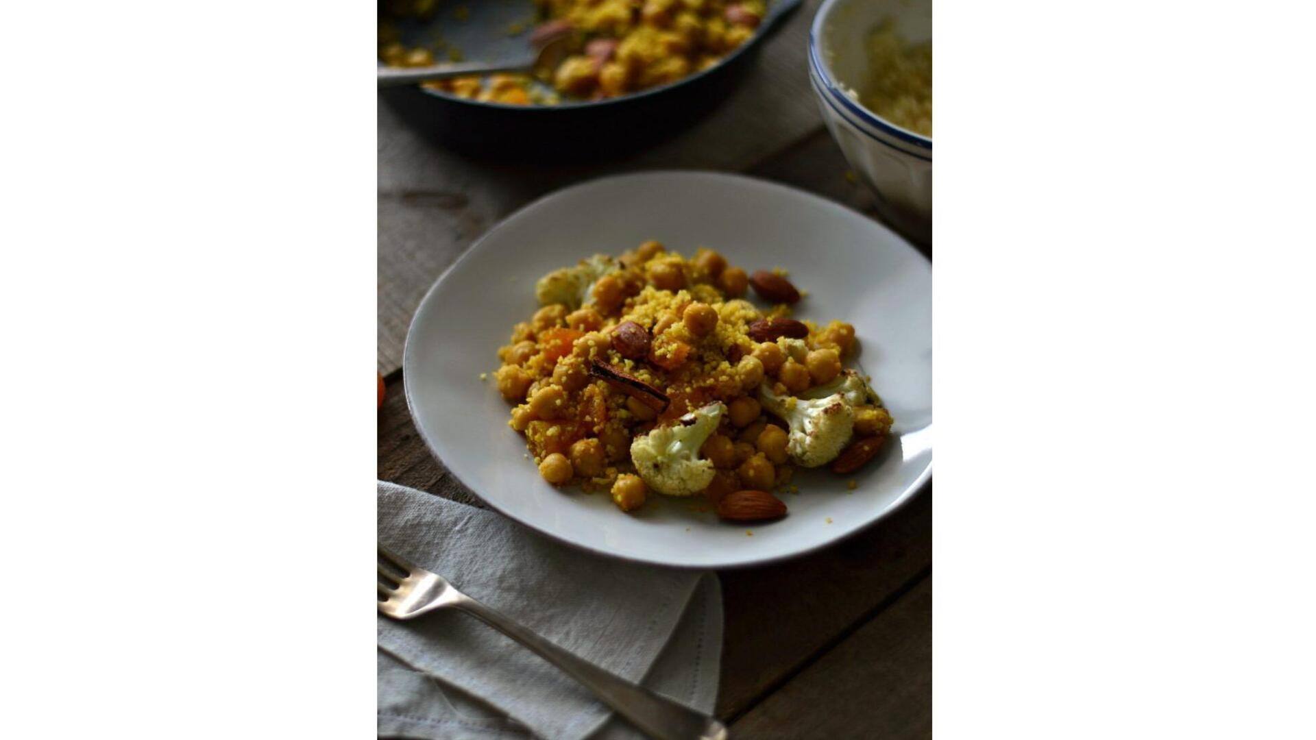 Acorda De Couve-Flor E Amêndoas: Receita Vegetariana E Sem Ovos