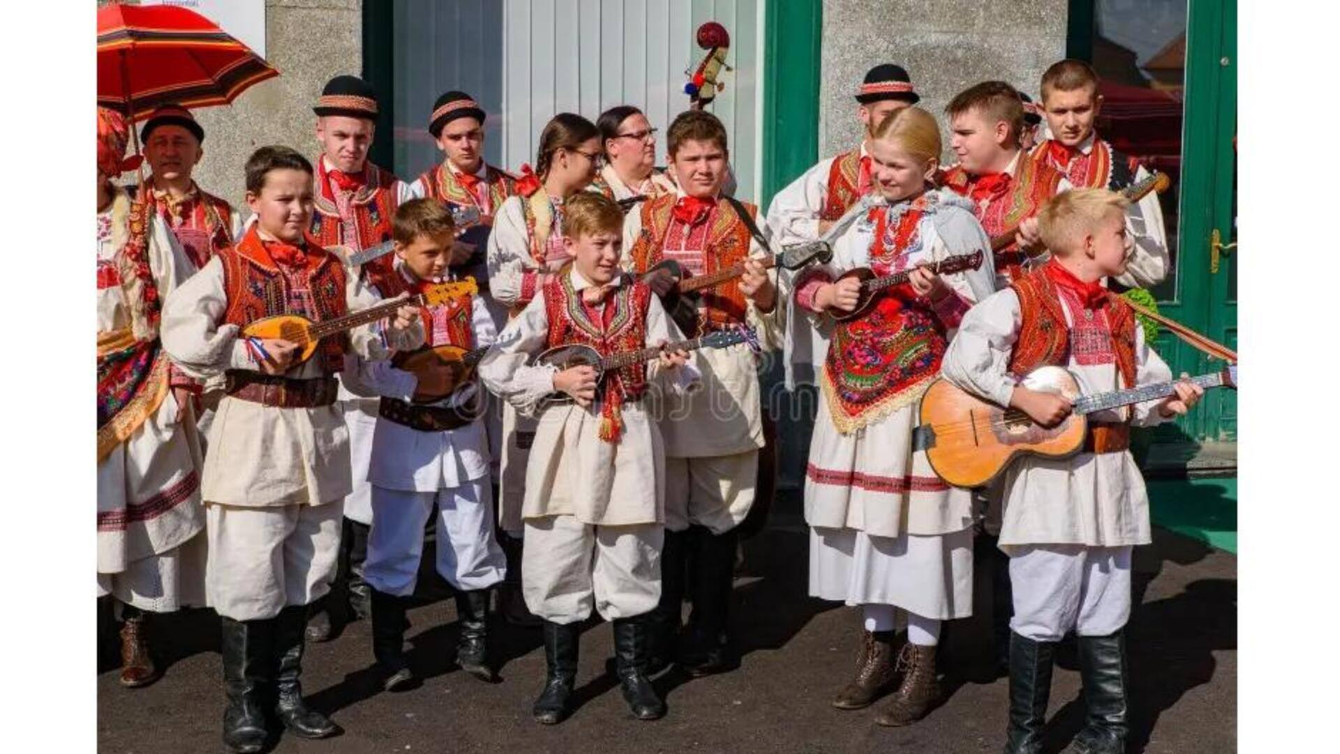 Trajes Tradicionais Da Região De Međimurje, Croácia