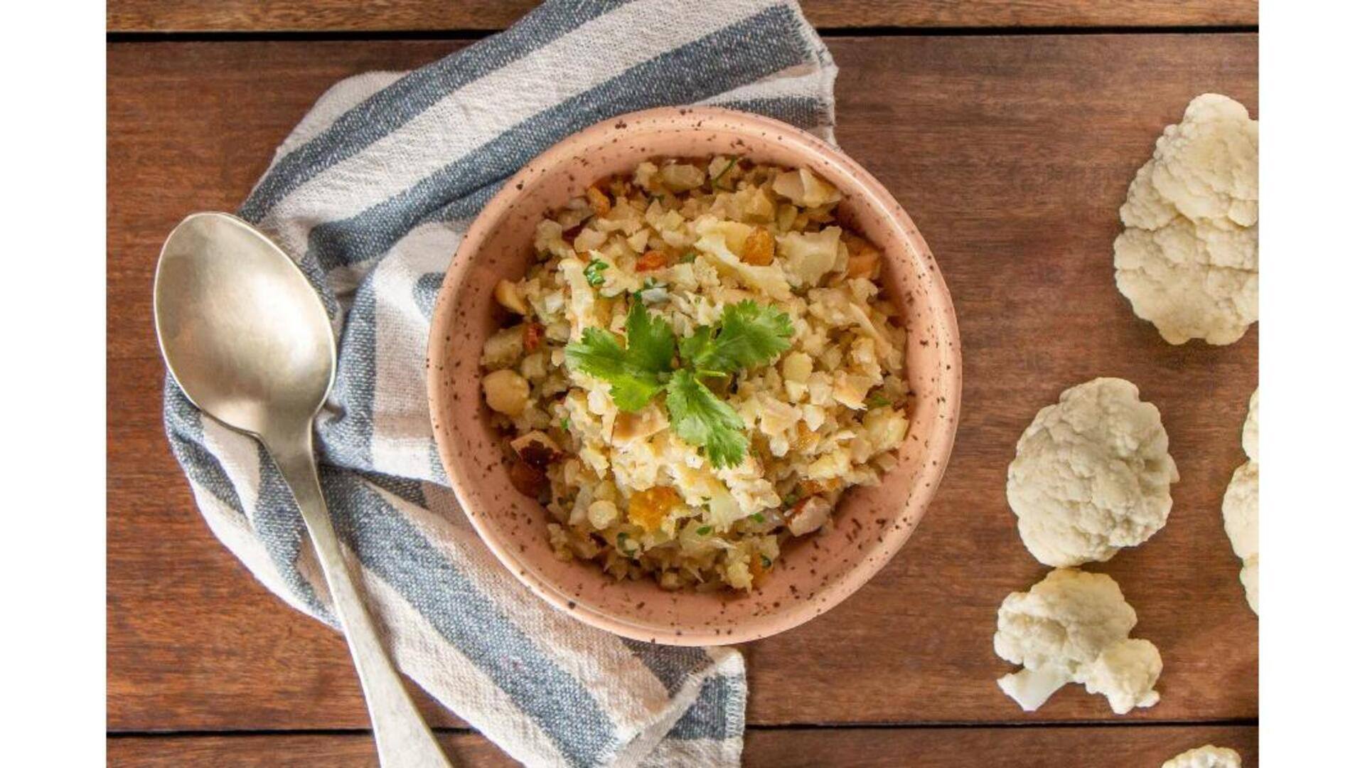 Arroz De Couve-Flor E Castanhas A Portuguesa: Guia De preparação