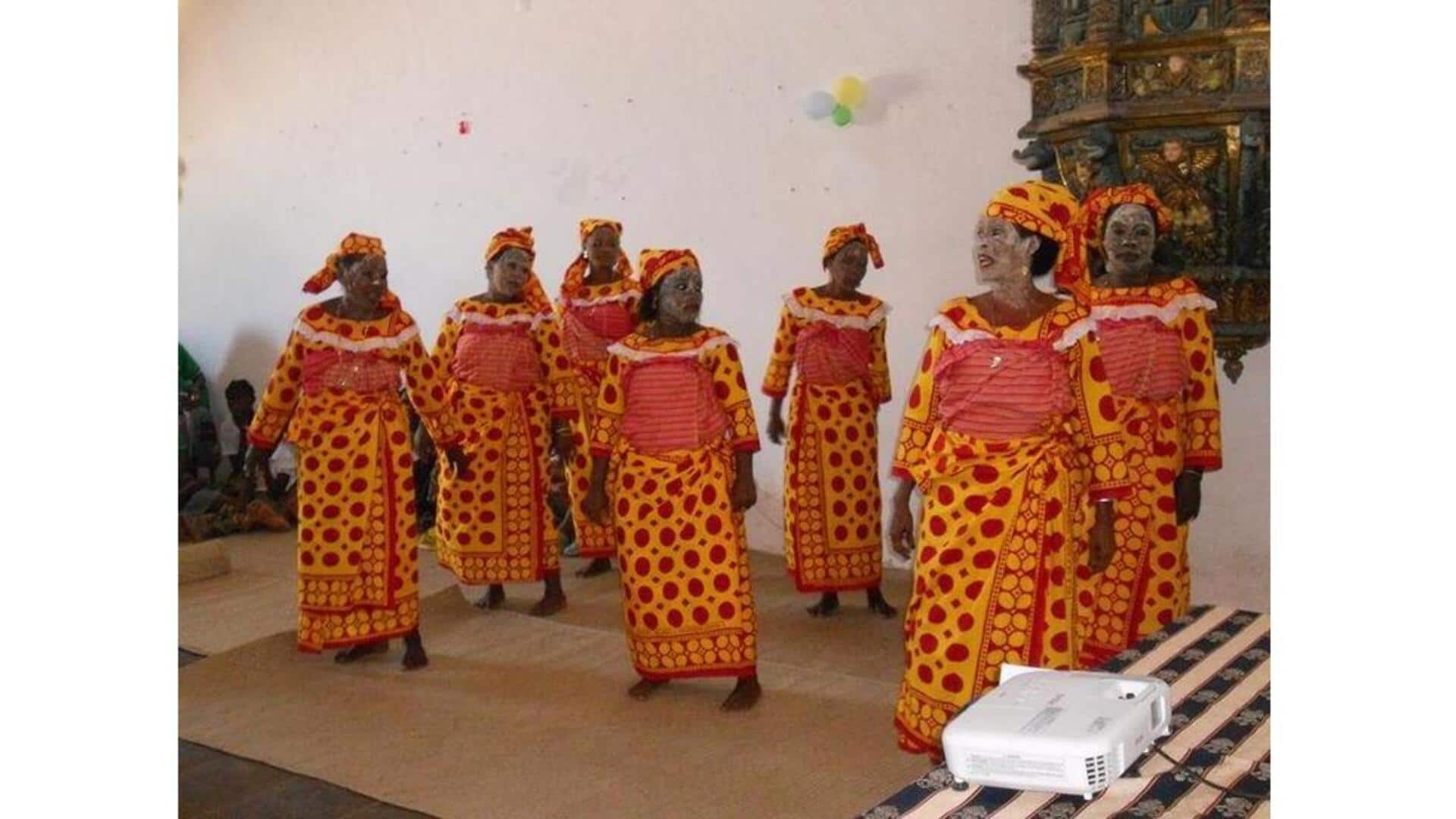 Trajes Tradicionais Dos Chopi De Moçambique