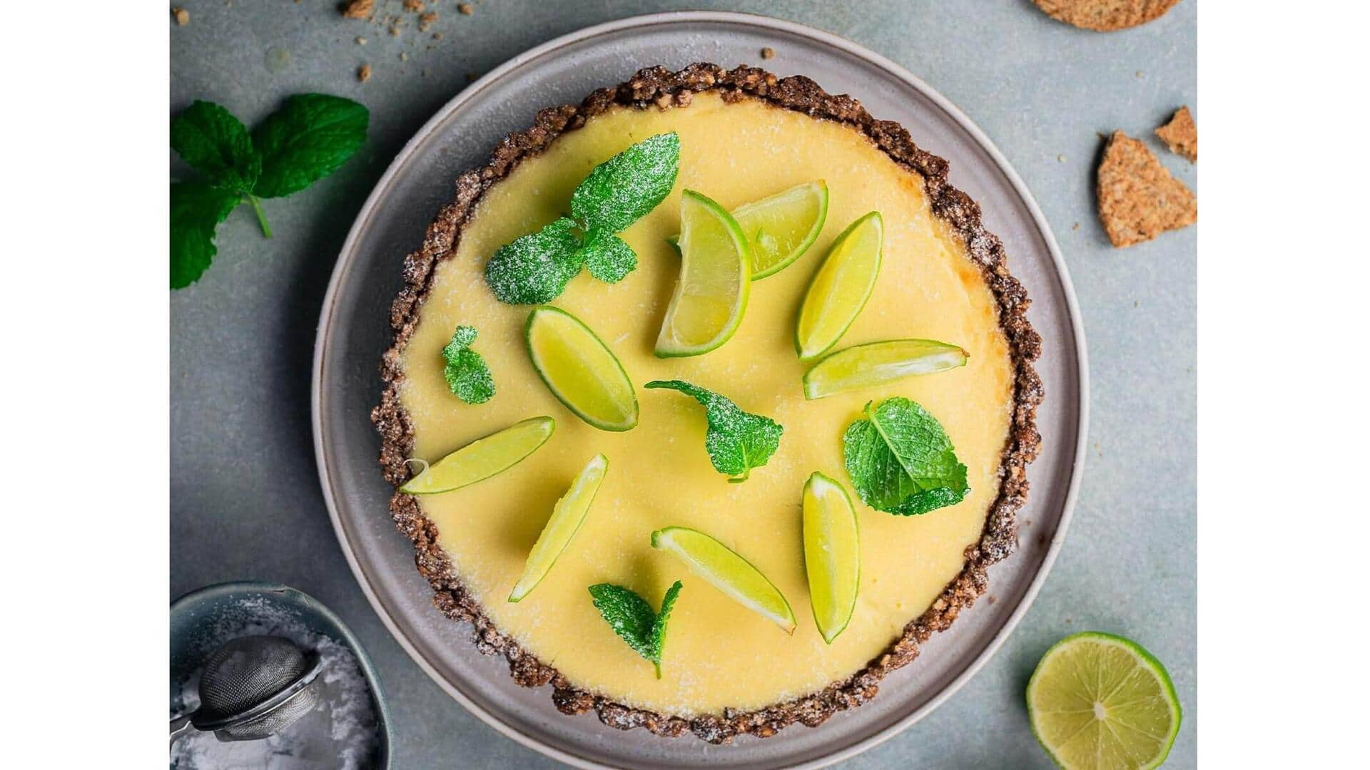 Tarte De Cherimóia E Lima: Guia De Preparação