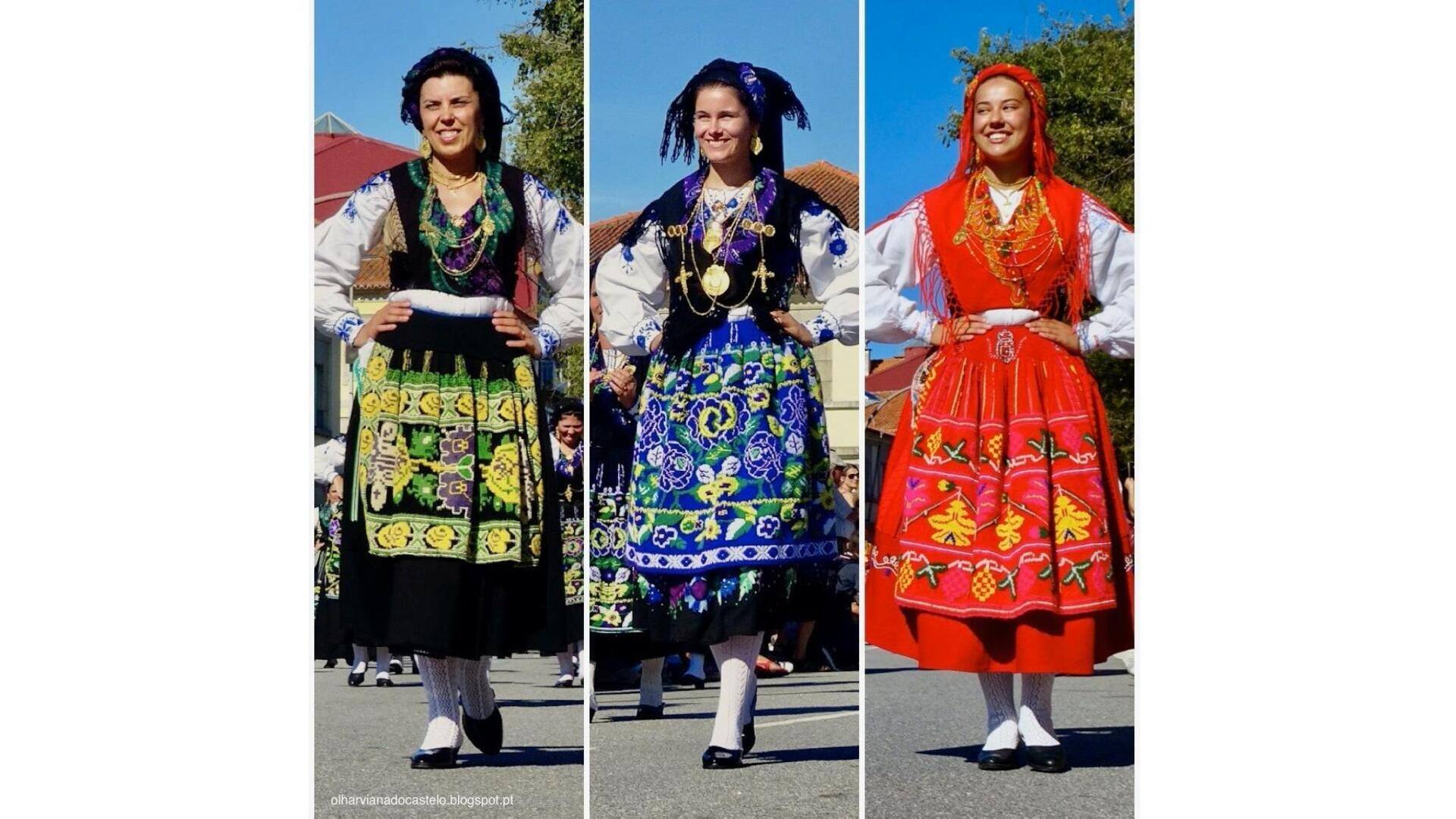 Beleza Do Traje Tradicional Da Região De Oaș