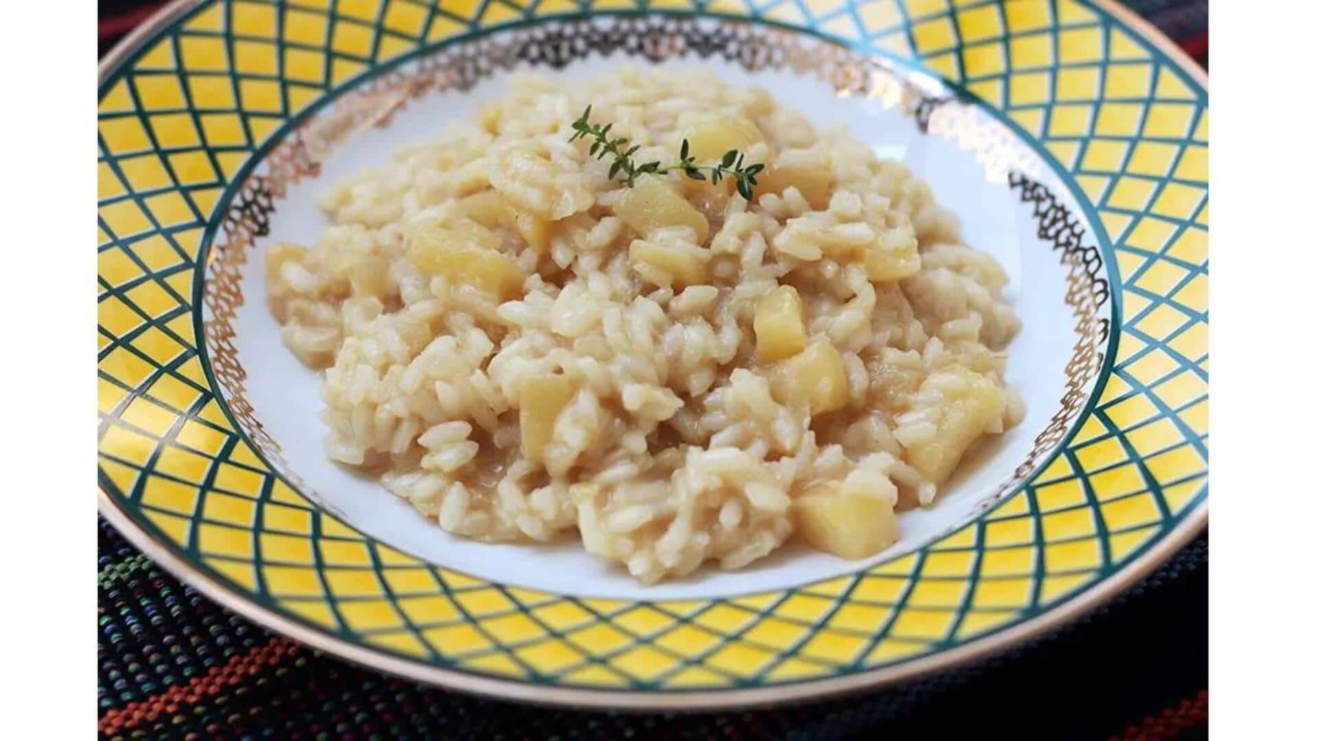 Risoto De Maçã E Tomilho: Guia De Preparação