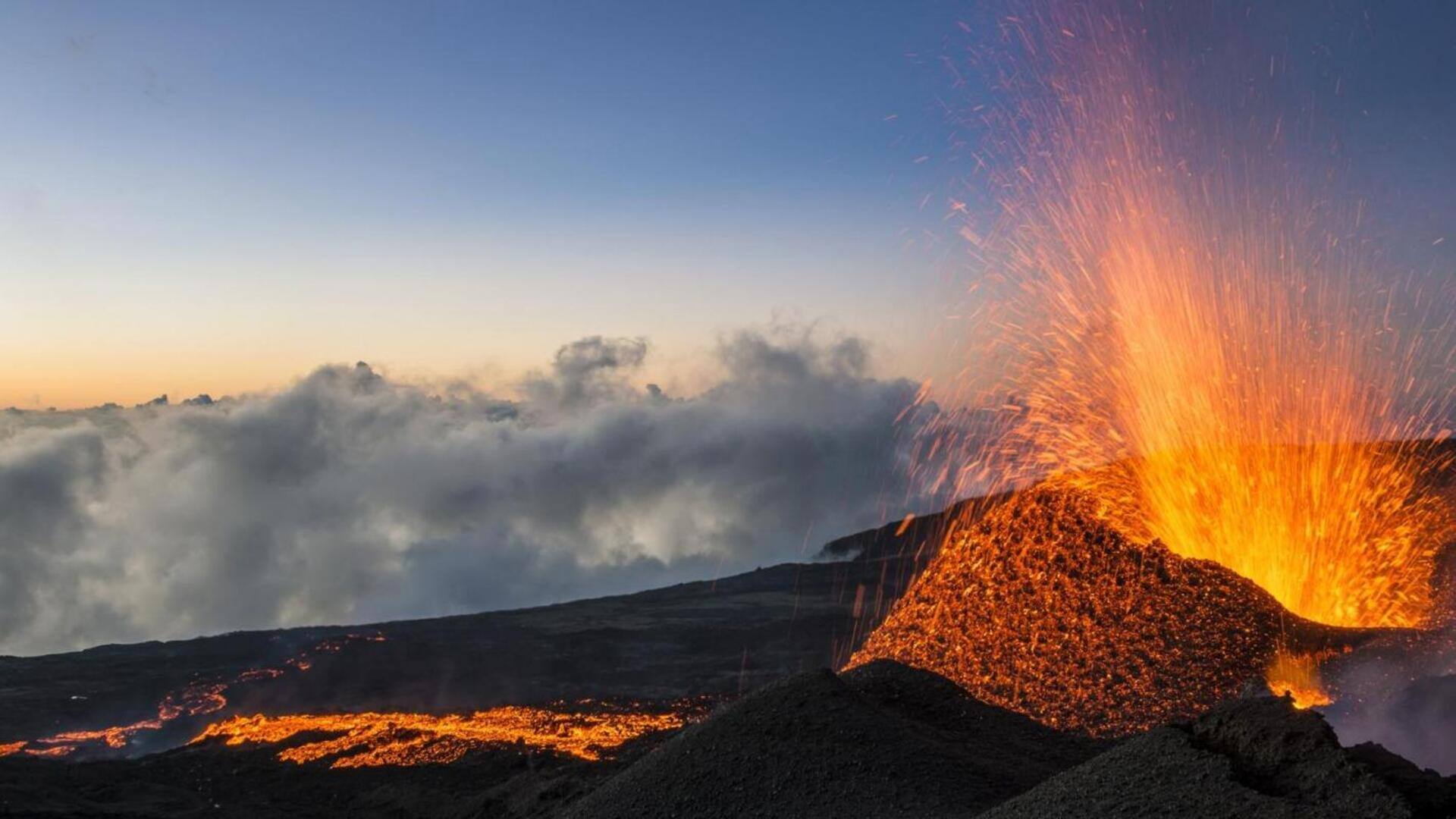 Explore A Maravilha Vulcânica: Piton De La Fournaise, Réunion