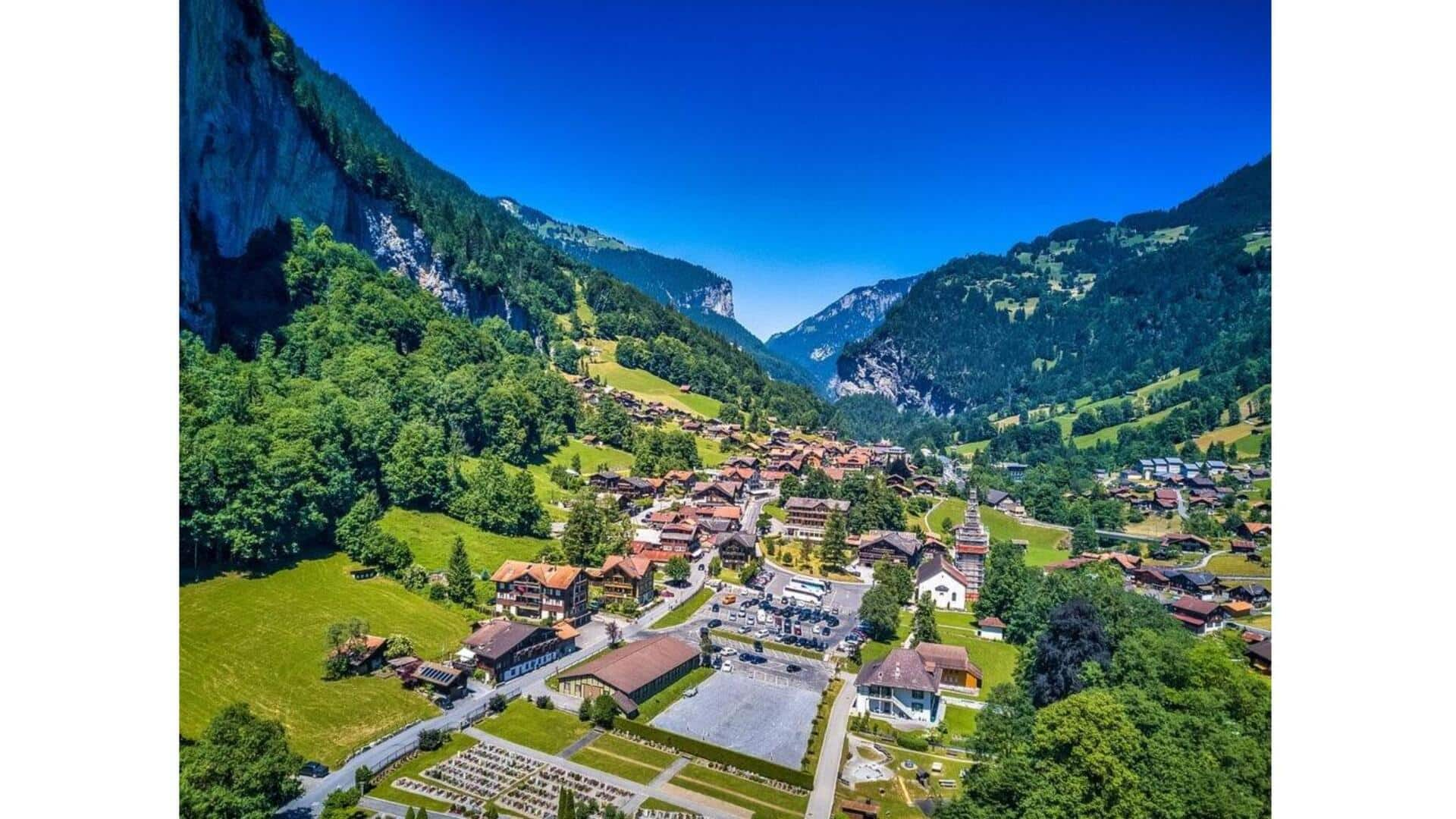 Descubra O Encanto Do Vale De Lauterbrunnen, Suíça