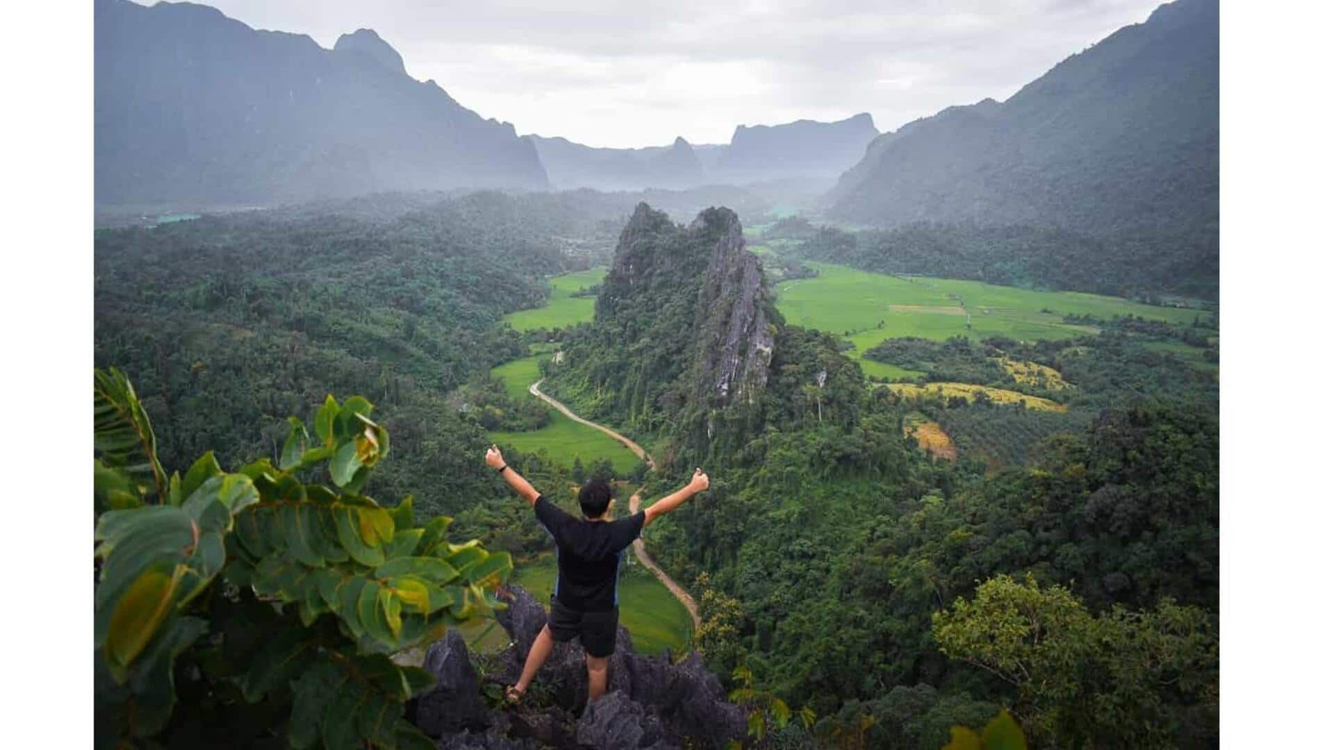 Descubra A Beleza De Vang Vieng, Laos