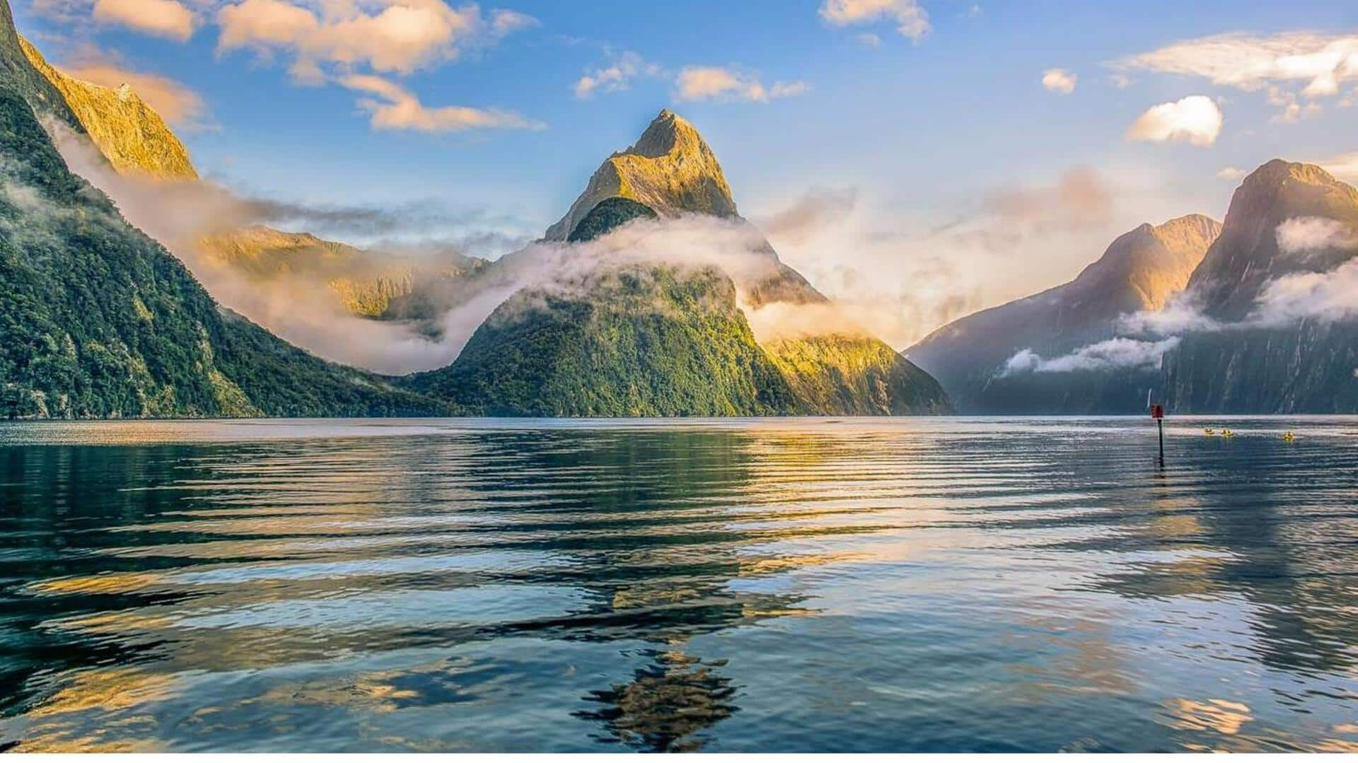 Descubra A Beleza De Milford Sound, Nova Zelândia