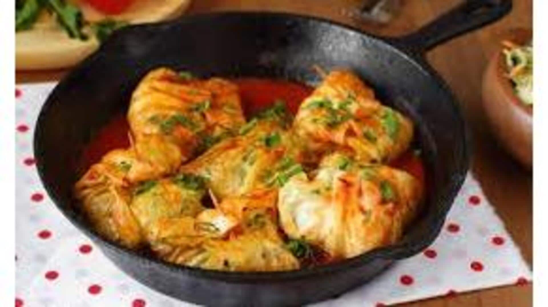 Sarma Vegetariana Inspirada Na Sérvia: Guia De Preparação