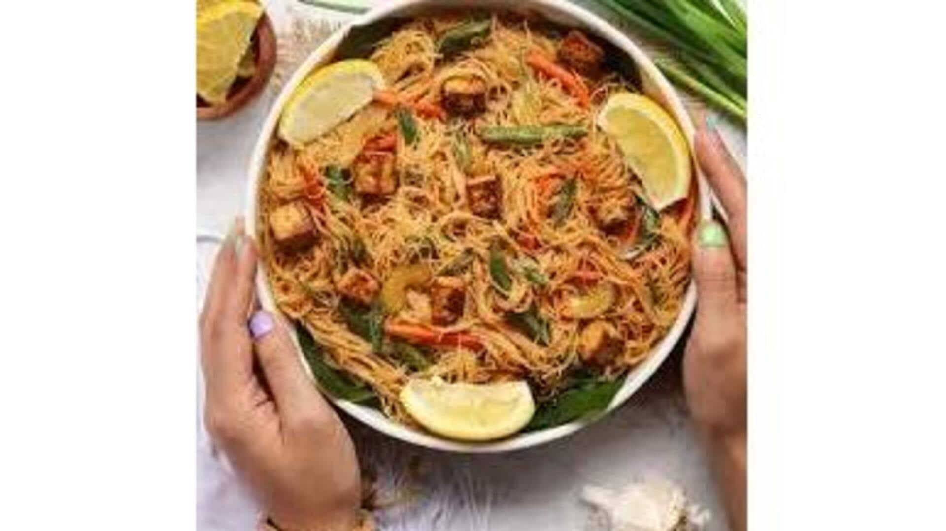 Pancit Vegetariano Filipino: Guia De Preparação