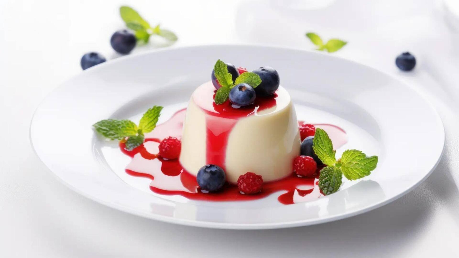 Panna Cotta de Chá de Oliveira: Guia de Preparação