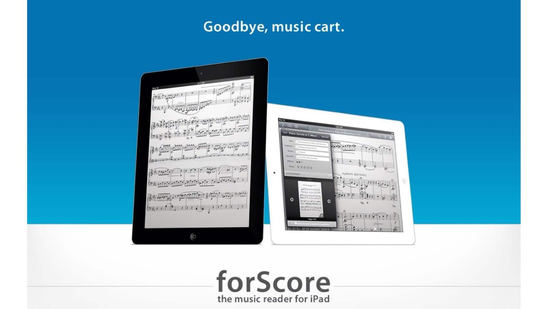 Organizando Notas Musicais Com O Forscore