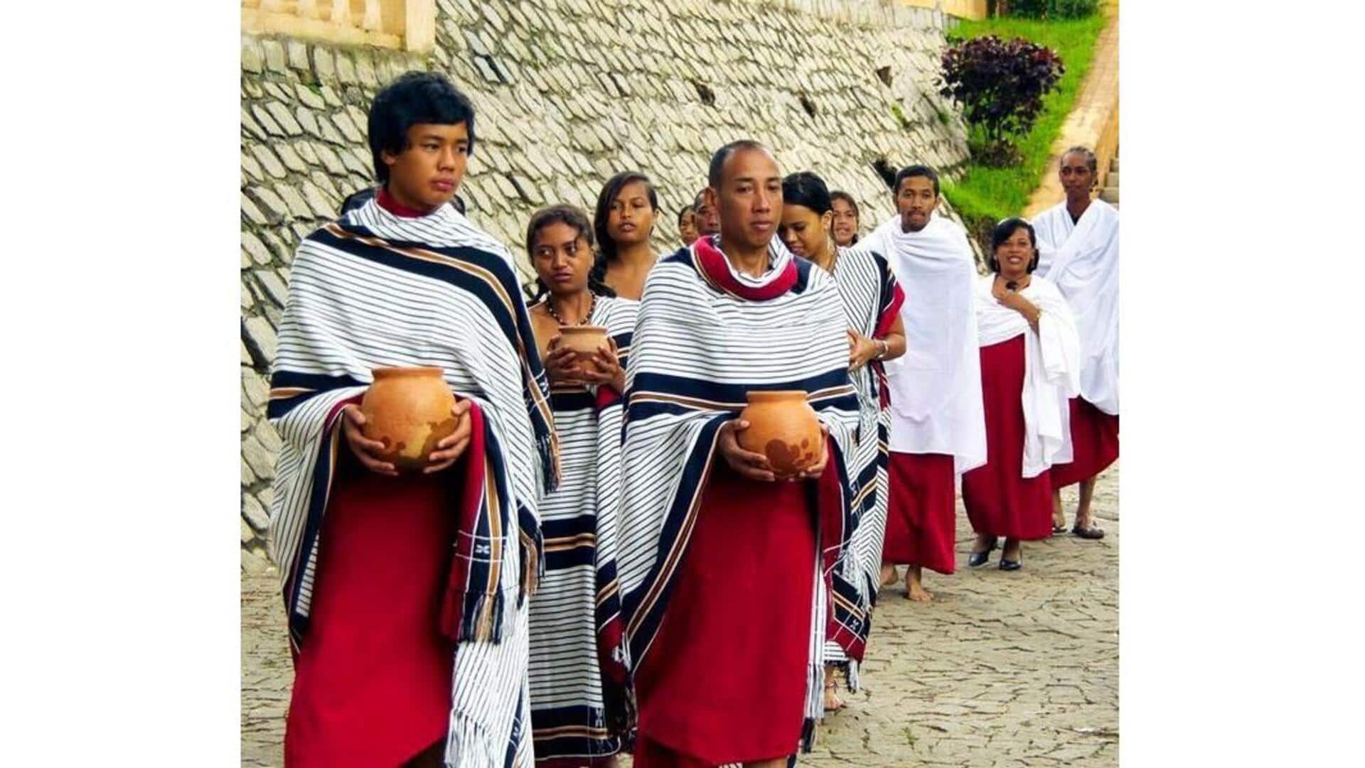 Trajes Tradicionais Dos Merina De Madagascar Trajes Tradicionais Dos Merina De Madagascar