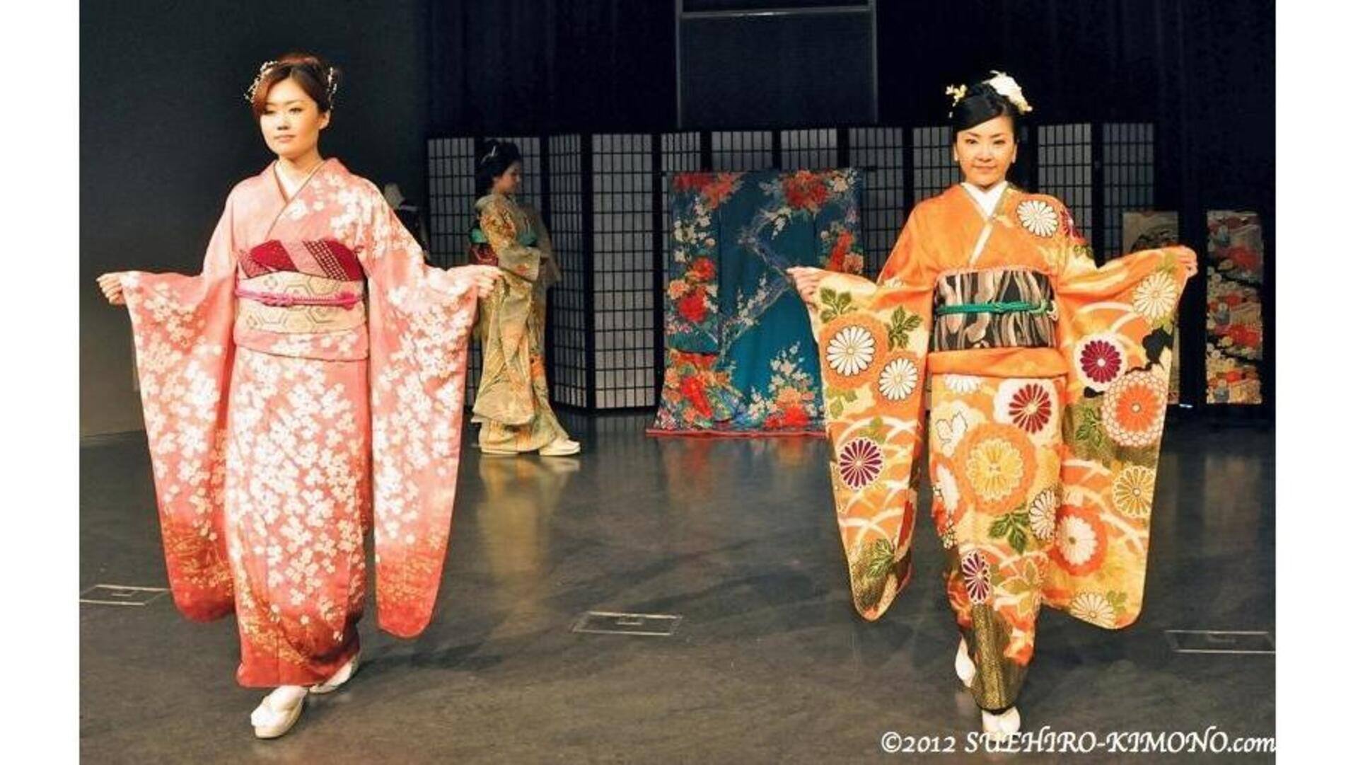 A Beleza Dos Kimonos Tradicionais Do Japão