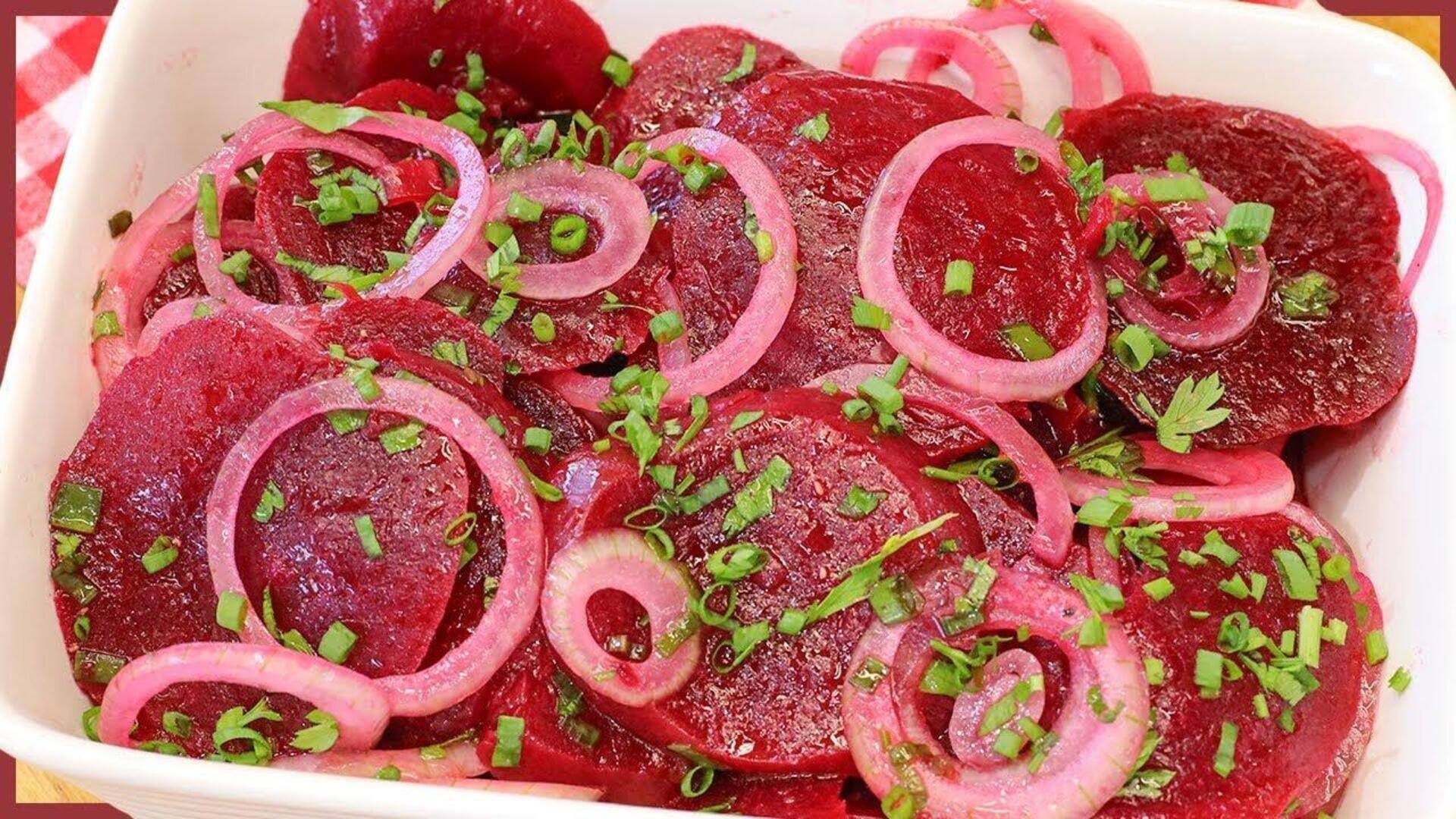 Salada Dinamarquesa De Beterraba E Cevada