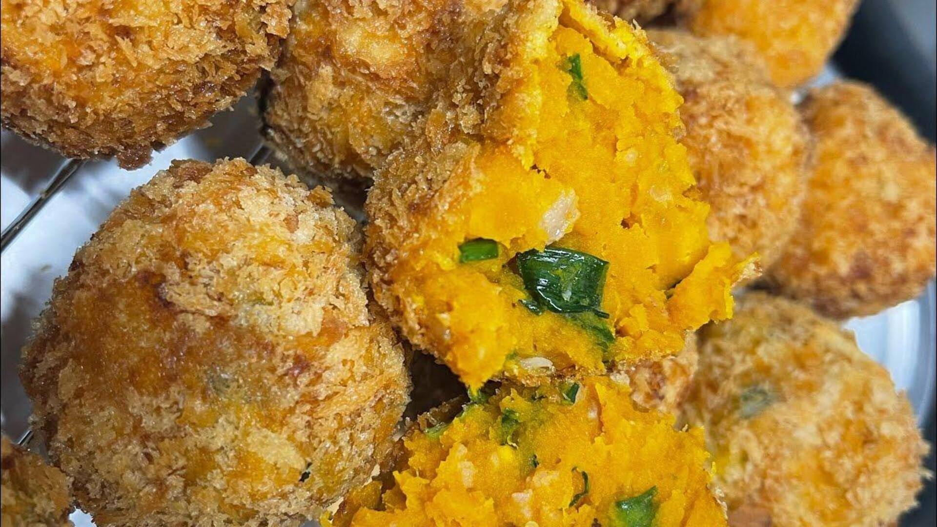 Croquete De Abóbora Kabocha Japonês: Guia De Preparação