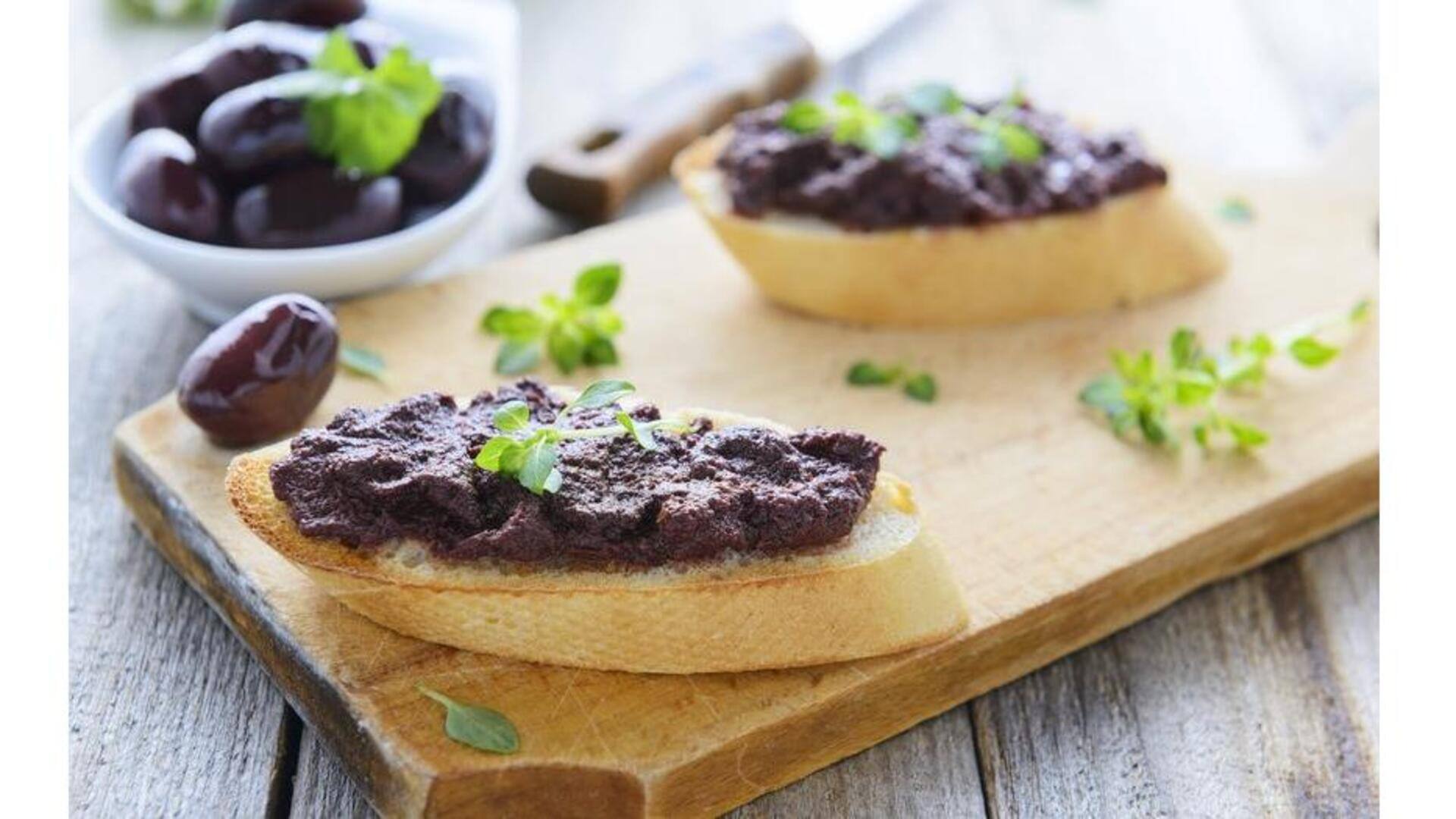 Bruschetta De Azeitonas E Ervas: Guia De Preparação