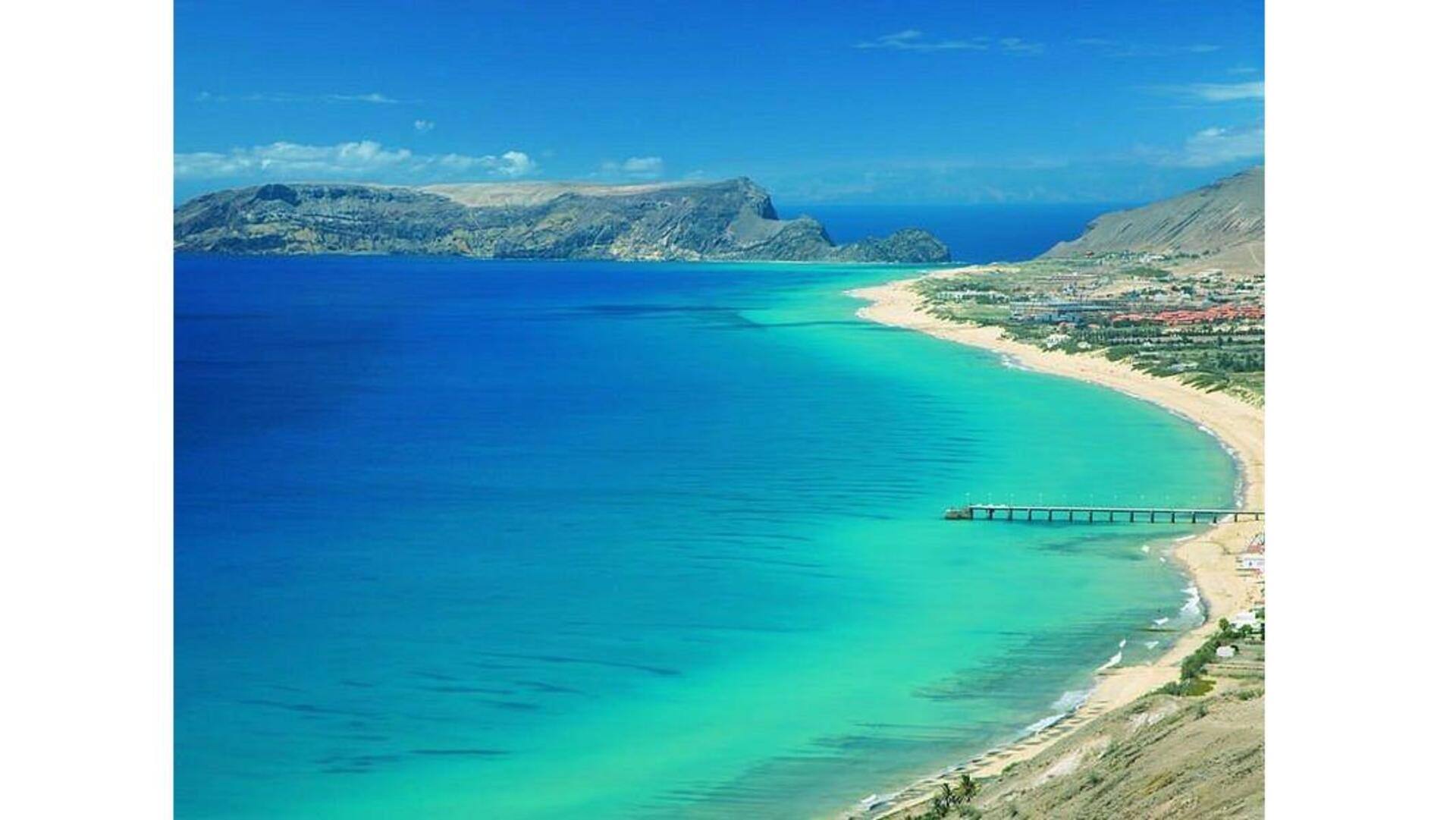 Descubra A Beleza De Ilha De Porto Santo, Portugal