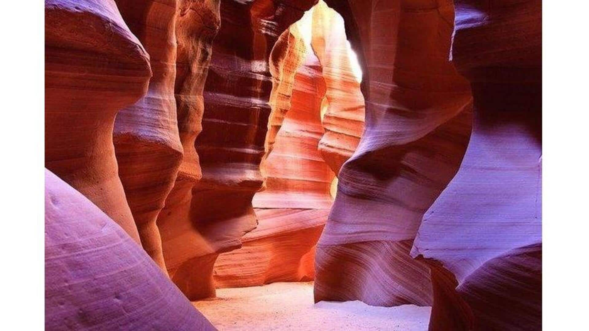 Descubra A Beleza Do Antelope Canyon, Eua