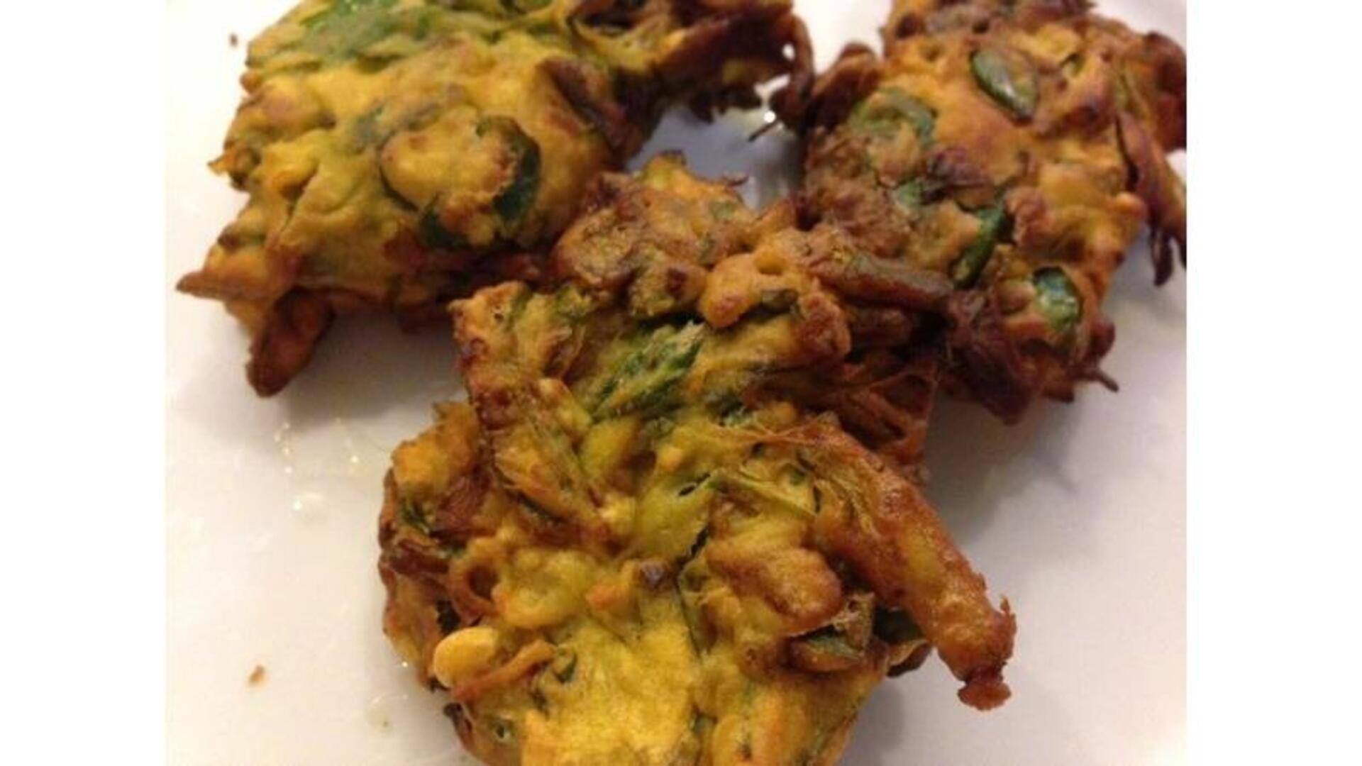 Pakoras De Grão-De-Bico E Espinafre: Receita Vegetariana 