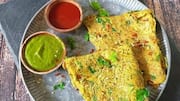 சீக்கிரம் செய்யக்கூடிய ஆரோக்கியமான: கீரை கடலை மாவு சில்லா
