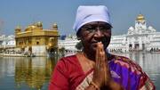 அமிர்தசரஸ் பொற்கோவிலில் குடியரசு தலைவர் திரௌபதி முர்மு