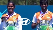 வில்வித்தை உலகக் கோப்பை: ஒலிம்பிக் சாம்பியன் தென் கொரியாவை வீழ்த்தி இந்தியா தங்கம் வென்று சாதனை