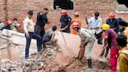 டெல்லி பல்கலைக்கழக பகுதி அருகே பயங்கரம்: 5 அடுக்கு மாடி கட்டிடம் இடிந்து 6 பேர் பலி