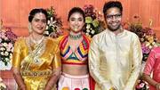 தனுஷின் 'வாத்தி' படத்தின் இயக்குனர் வெங்கி அட்லூரியின் கோலாகல திருமணம்; பிரபலங்கள் வாழ்த்து