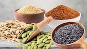 சுவையான வீட்டு சமையலுக்கு கட்டாயம் இருக்க வேண்டிய விதைகள்!
