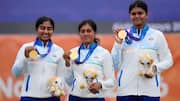 ஆசிய விளையாட்டு போட்டி 2026: மகளிர் கூட்டு வில்வித்தையில் தங்கம் வென்று இந்திய அணி சாதனை