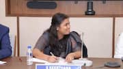 ரீல்ஸ் அமைச்சர் என சாடிய உதயநிதி; 'நானே அரசுப் பள்ளி மாணவிதான்' என எக்ஸ் தளத்தில் பொங்கி எழுந்த அமைச்சர் கீர்த்தனா