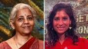 ஜி20 நிகழ்வில் நிதியமைச்சரை சந்தித்த கீதா கோபிநாத்