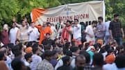 ஜந்தர் மந்தரில் மீண்டும் போராட்டம்: இடஒதுக்கீடு மற்றும் யுஜிசி விதிகளுக்கு எதிர்ப்பு