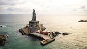 விவேகானந்தர் பாறை-திருவள்ளுவர் சிலை இடையே கண்ணாடி பாலம்