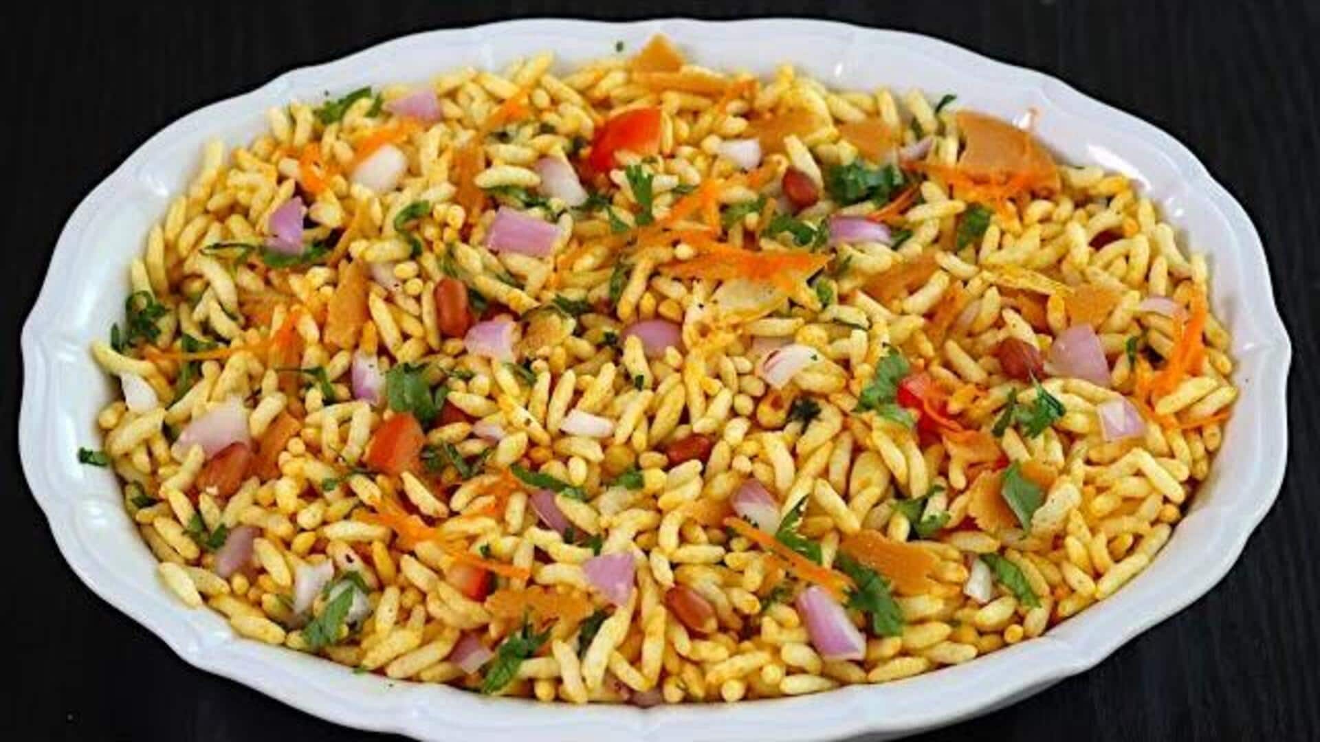 பொரி பிடிக்குமா? இந்தச் சிற்றுண்டிகள் உங்களுக்கு மிகவும் பிடிக்கும்!