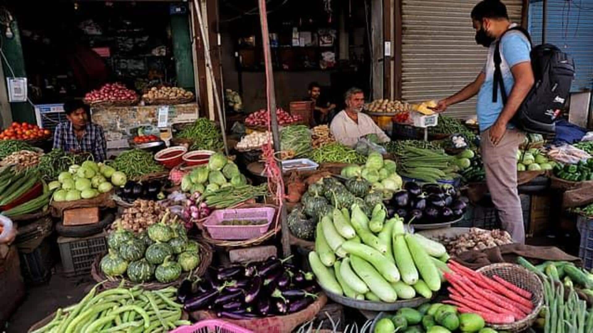 ஏப்ரல் மாதத்தில் சில்லறை பணவீக்கம் 6 ஆண்டுகளில் இல்லாத அளவுக்கு 3.16% ஆகக் குறைந்தது ஏப்ரல் மாதத்தில் சில்லறை பணவீக்கம் 6 ஆண்டுகளில் இல்லாத அளவுக்கு 3.16% ஆகக் குறைந்தது