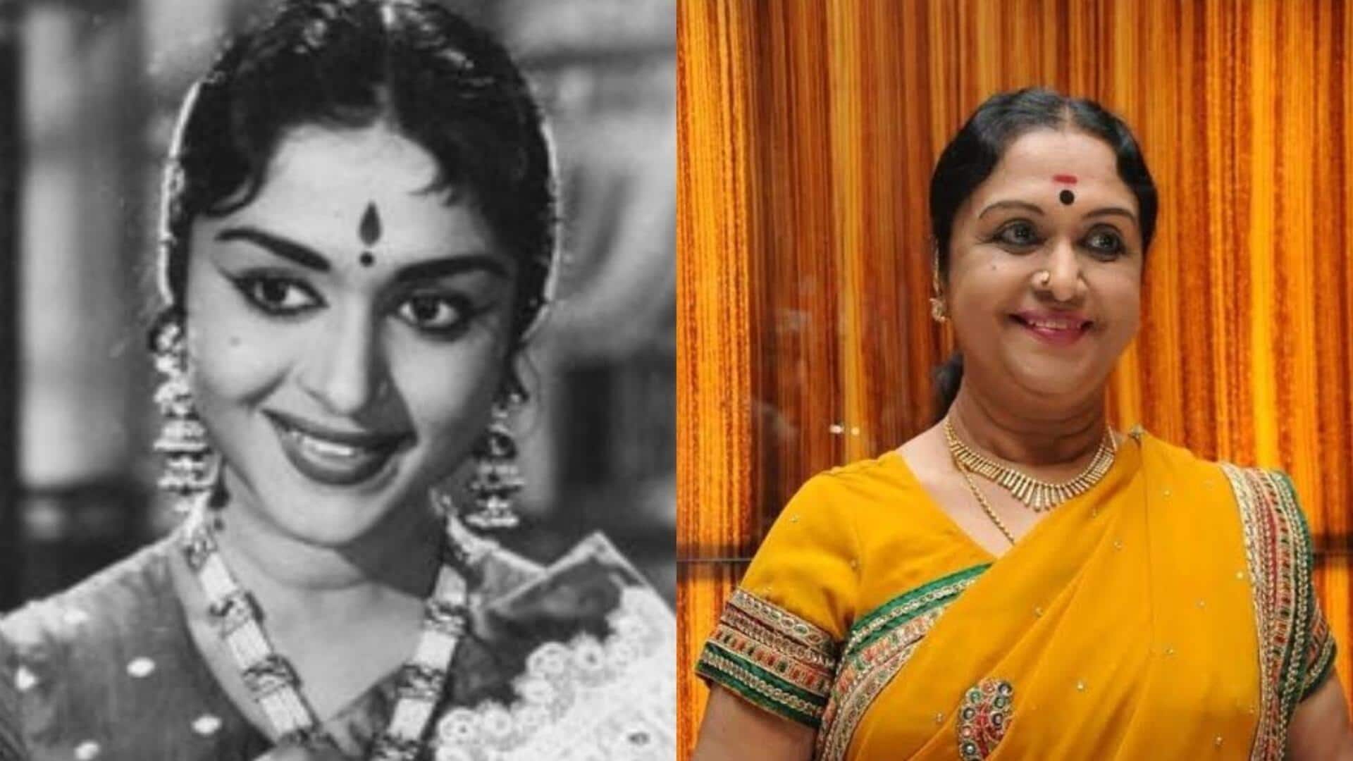 திரைப்பட உலகுக்கு பெரும் இழப்பு: 'அபிநய சரஸ்வதி' பி. சரோஜா தேவி மறைந்தார் திரைப்பட உலகுக்கு பெரும் இழப்பு: 'அபிநய சரஸ்வதி' பி. சரோஜா தேவி மறைந்தார்