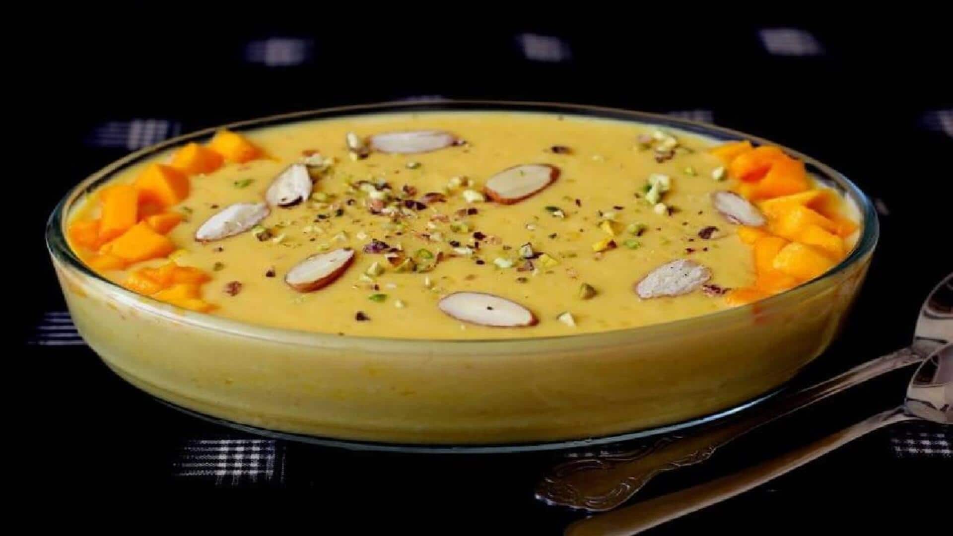 வீட்டில் சுலபமாக செய்யலாம் மாம்பழ ரபரி, ரெசிபி இதோ