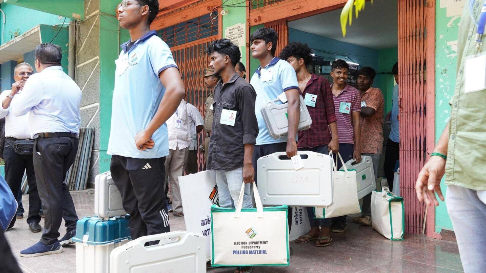 புதுச்சேரி, கேரளா, அசாமில் இன்று தேர்தல்! மே 4-ல் தீர்ப்பு!