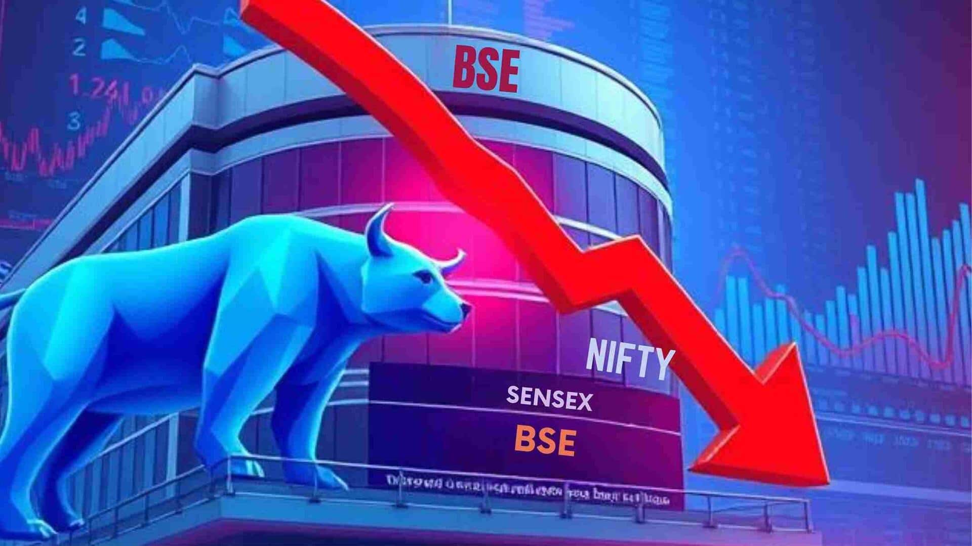 சென்செக்ஸ் 1,200 புள்ளிகள் சரிவு: இன்று சந்தைகள் வீழ்ச்சியடைவதற்கான முக்கிய காரணங்கள்