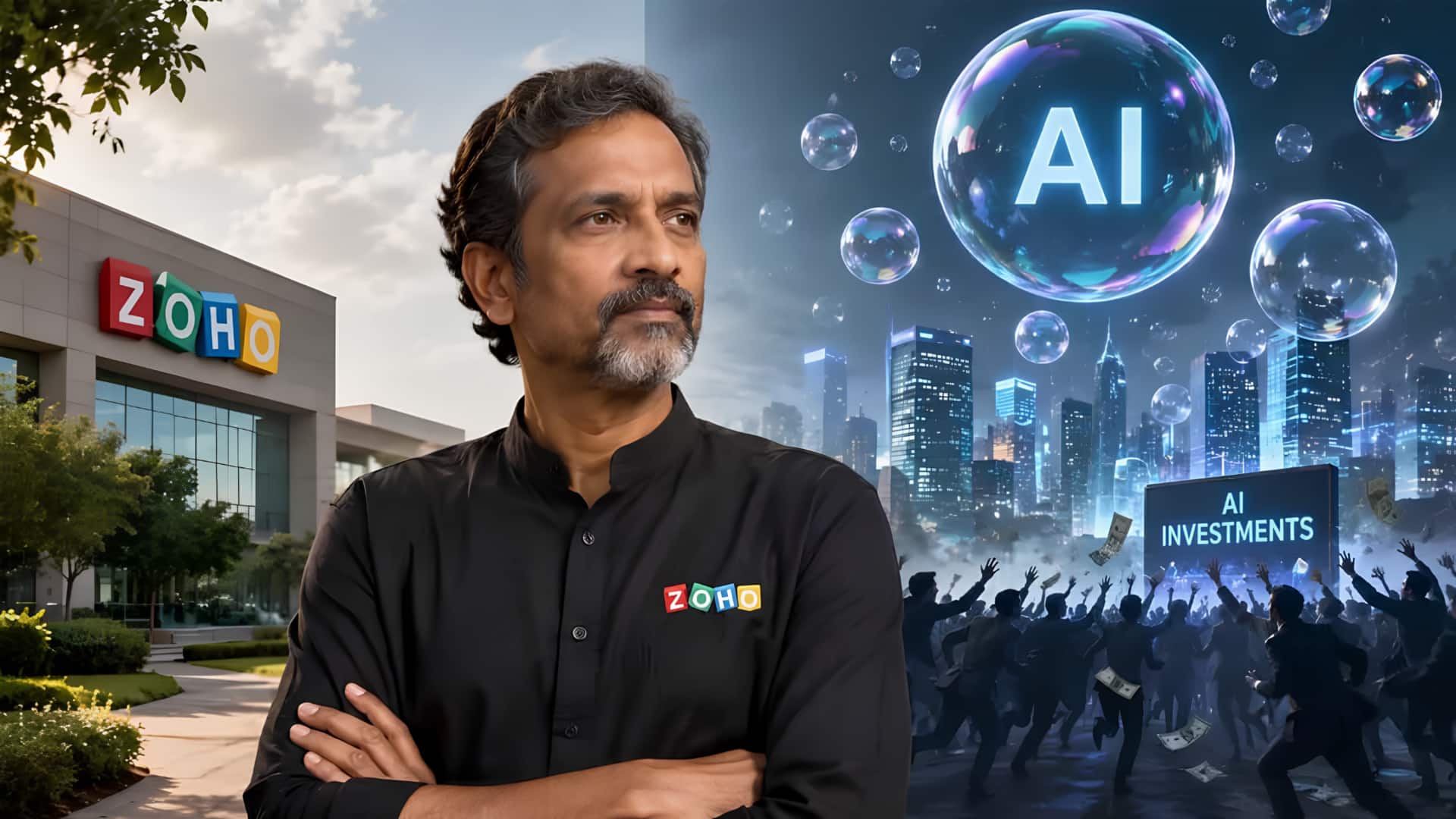 மல்டி-டிரில்லியன் டாலர் ஏஐ விளம்பரம் வெறும் குமிழிதான்! ஐபிஎம் சிஇஓ கருத்துக்கு ஜோஹோ ஸ்ரீதர் வேம்பு ஆதரவு