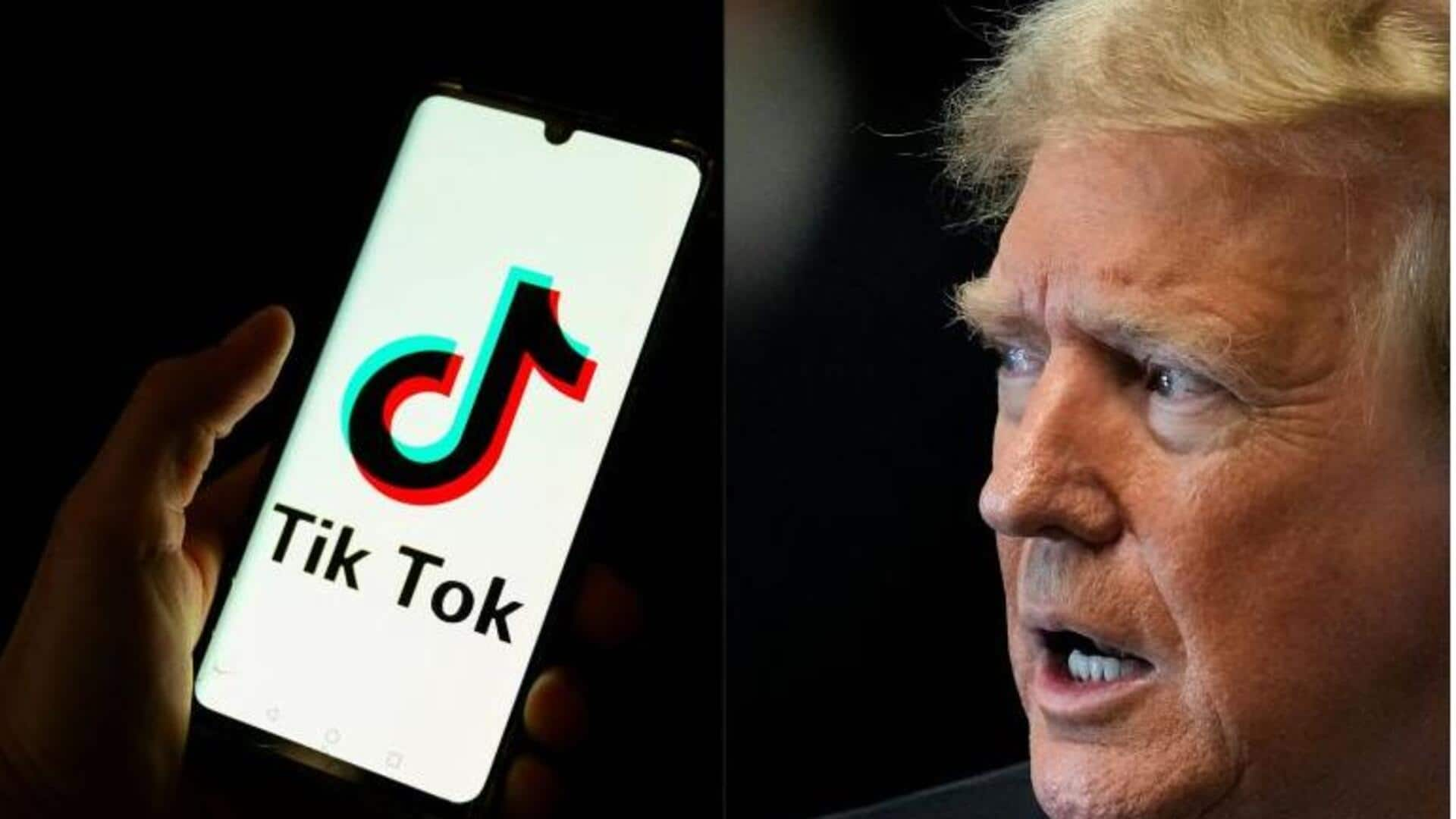 அமெரிக்காவில் TikTok தடையை இடைநிறுத்தி டிரம்ப் உத்தரவு