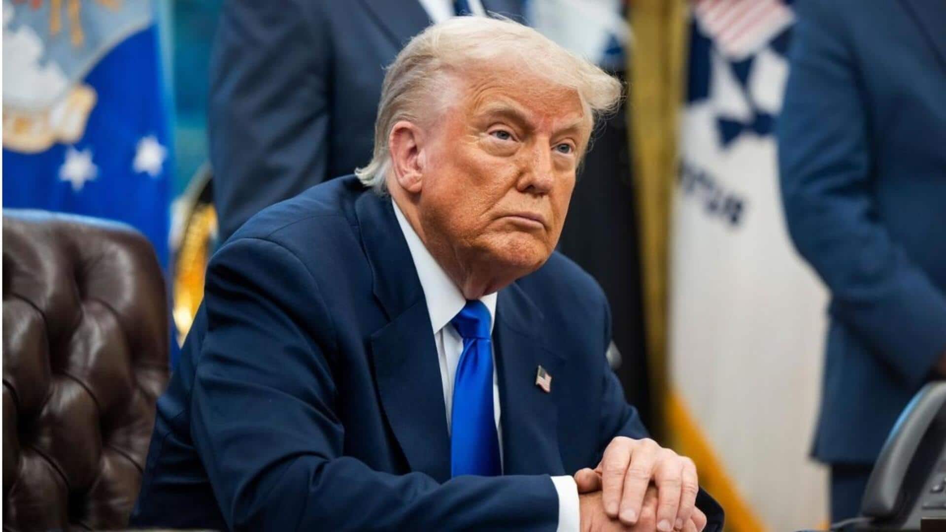 அமெரிக்க அதிபர் டிரம்ப் செல்வாக்கு கடும் சரிவு: வரலாற்றில் இல்லாத வீழ்ச்சி!